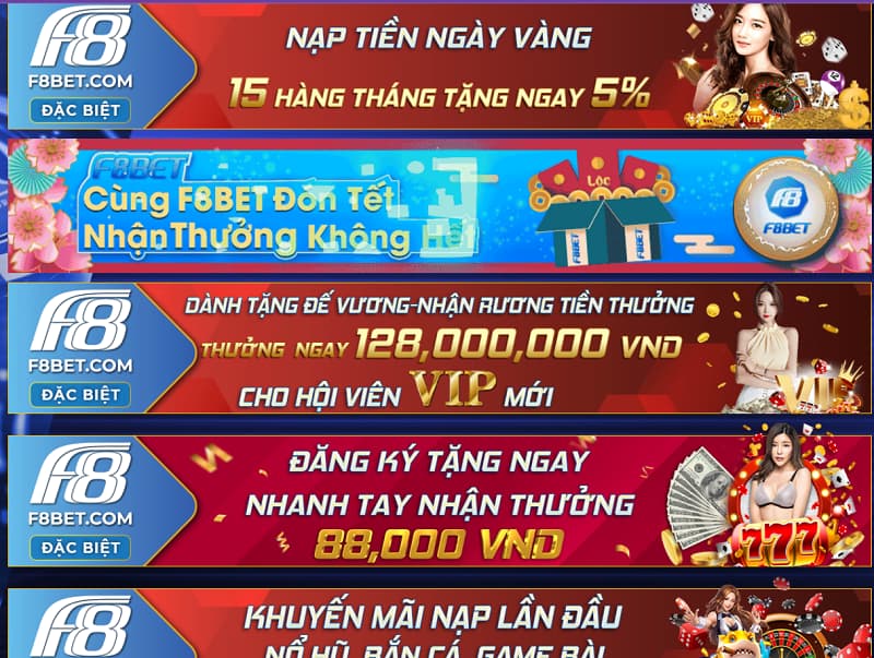 Lưu ý để nhận khuyến mãi F8bet thành công