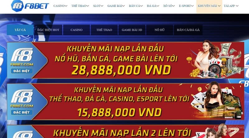 Những lợi ích khi ứng tuyển F8bet