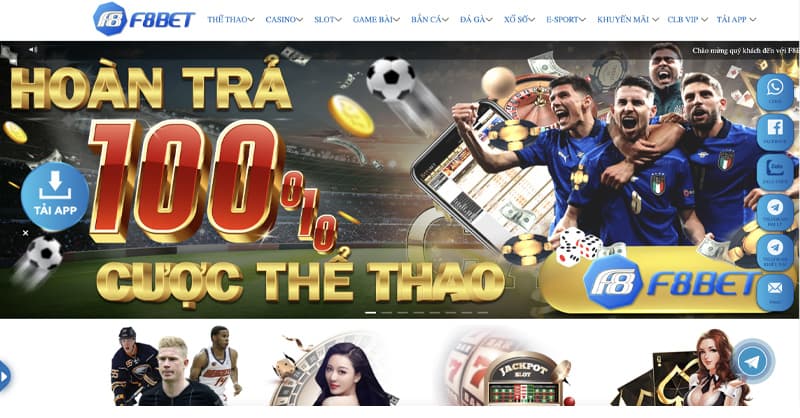 Tham gia F8bet khi nhà cái đang bảo trì