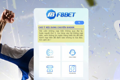 Vì sao F8bet bị chặn? Mách bạn cách khắc phục link bị chặn